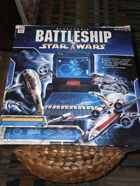 2002 Electronic STAR WARS Battleship Milton Bradley Hasbro, WORKING